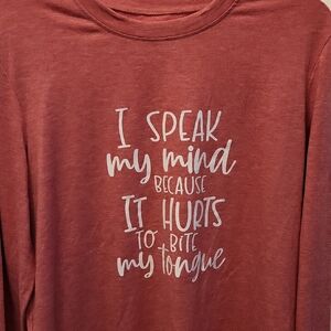 Tshirt Center Red Graphic Tee